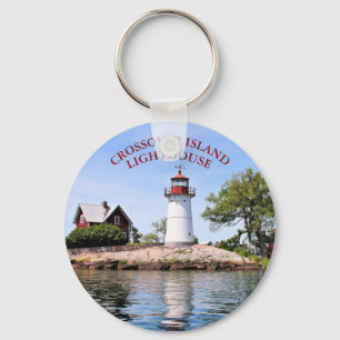 Farol da ilha do cruzamento, chaveiro de New York