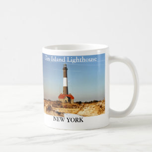 Farol da ilha do fogo, caneca de New York