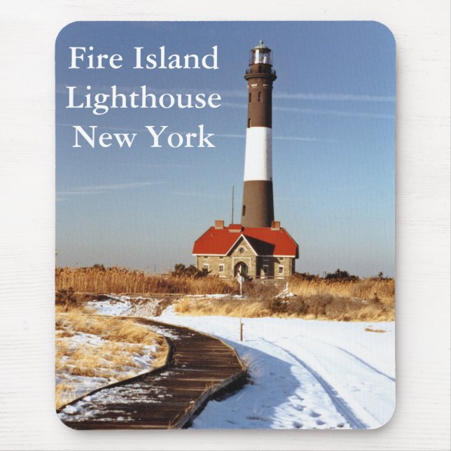 Farol da ilha do fogo, New York Mousepad (Frente)