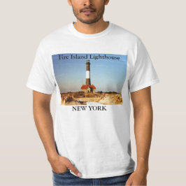 Farol da ilha do fogo, t-shirt de New York