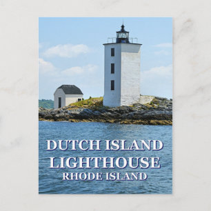 Farol da Ilha Neerlandesa, Cartão postal Rhode Isl