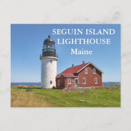Farol da Ilha Seguin, cartão postal do Maine