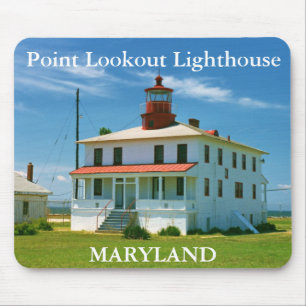 Farol da vigia do ponto, Maryland Mousepad