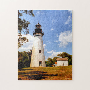 Farol de Amelia Island, quebra-cabeça de serra de