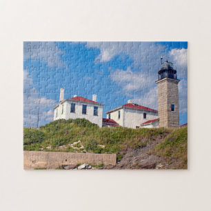 Farol de Beavertail, Rhode - quebra-cabeça da ilh