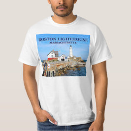 Farol de Boston, Massachusetts T-Shirt