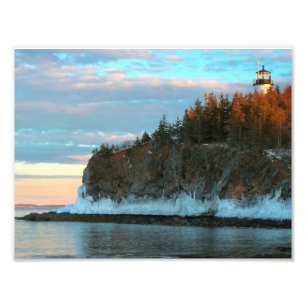 Farol de Cabeça de Coruja, Maine Foto