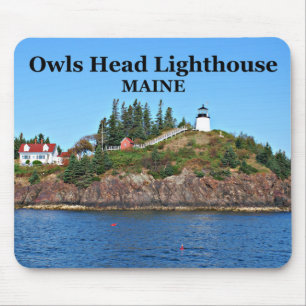 Farol de Cabeça de Coruja, Maine Mousepad