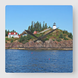 Farol de Cabeça de Coruja, Relógio de Muro de Main