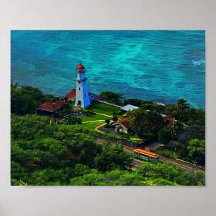Farol de cabeça de diamante #1 Poster