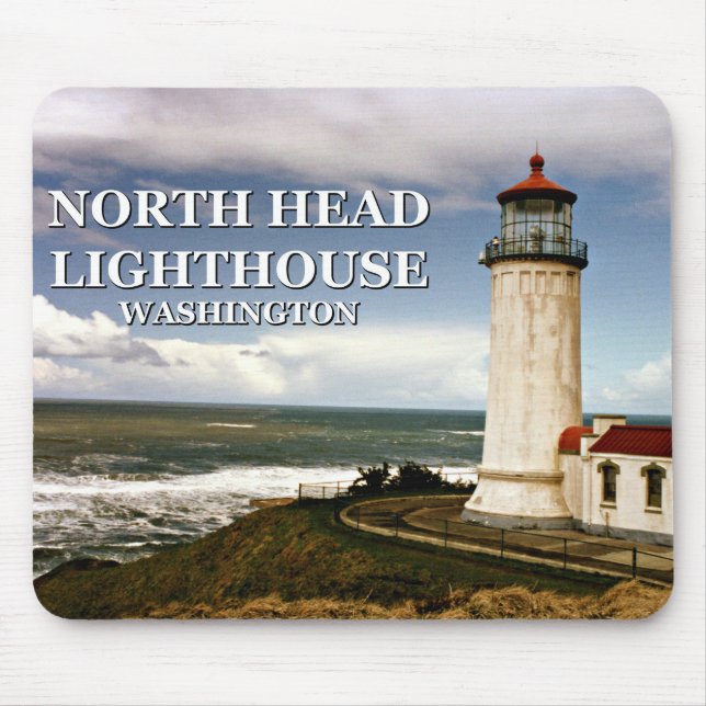 Farol de Cabeça Norte, Washington Mousepad (Frente)