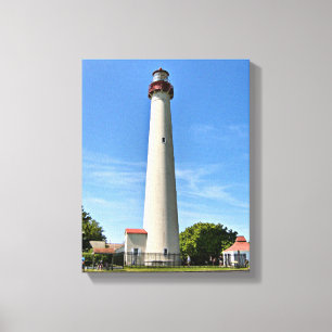 Farol de Cape May, canvas de New-jersey