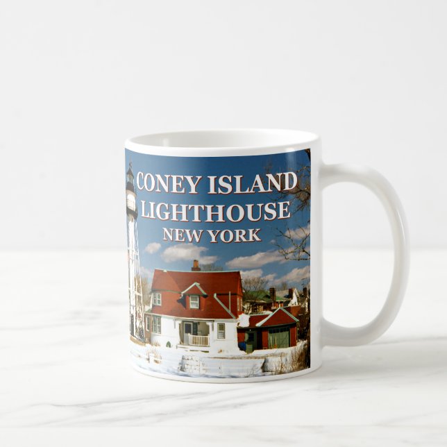 Farol de Coney Island, caneca de New York (Direita)