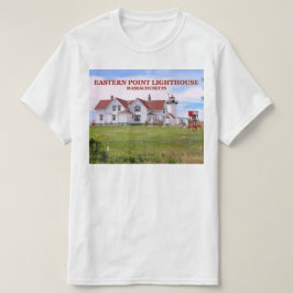 Farol de East Point, Massachusetts T-Shirt