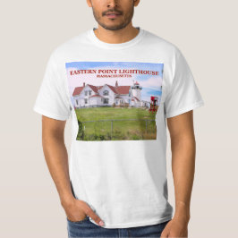 Farol de East Point, Massachusetts T-Shirt