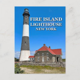 Farol de Fire Island, cartão postal de Nova York