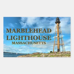 Farol de Marblehead, etiquetas de Massachusetts