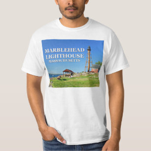Farol de Marblehead, t-shirt de Massachusetts