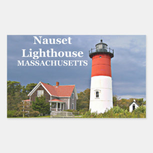 Farol de Nauset, Cape Cod, etiqueta de