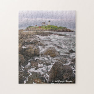Farol de Nubble - Quebra-cabeça Maine Jigsaw