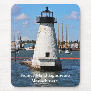 Farol de Palmer Island, Massachusetts Mousepad