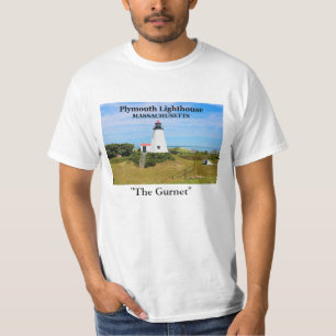 Farol de Plymouth, "o Gurnet", t-shirt das MÃES
