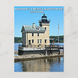 Farol de Rondout Creek, Cartão Postal de Nova York