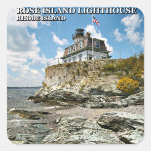 Farol de Rosa Island, Adesivos Rhode Island