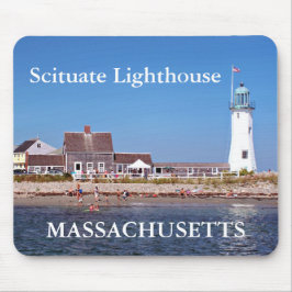 Farol de Scituate, Massachusetts Mousepad