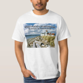 Farol de West Point, Washington T-Shirt