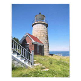 Farol de Whitehead Island, Impressão de Foto Maine