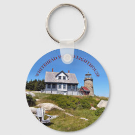 Farol de Whitehead Island, Maine Chaveiro