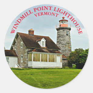 Farol de Windmill Point, Autocolantes de Vermont