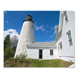 Farol do Dyce Head, Impressão de Foto Castine Main