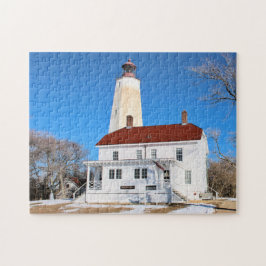 Farol do gancho de Sandy, quebra-cabeça de serra
