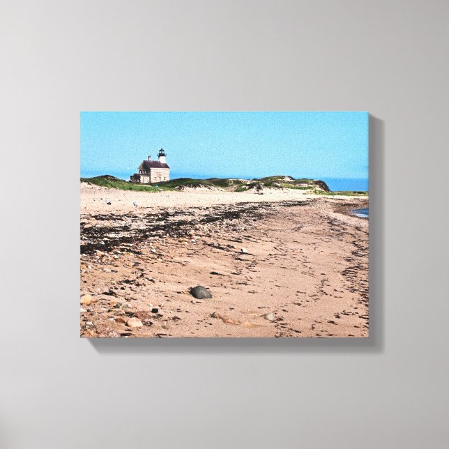 Farol do Norte, Canvas de Block Island (Frente)