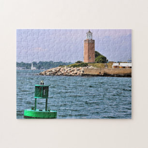 Farol do ponto de Avery, quebra-cabeça de serra d