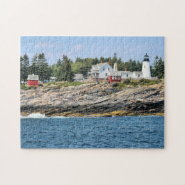 Farol do ponto de Pemaquid, quebra-cabeça de serra