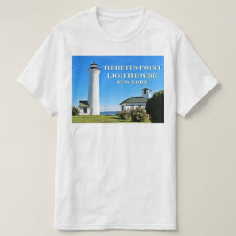 Farol do ponto de Tibbetts, t-shirt de New York