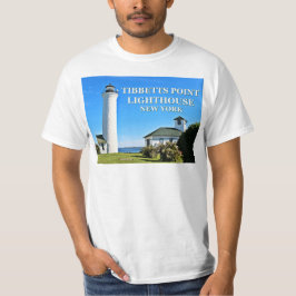 Farol do ponto de Tibbetts, t-shirt de New York