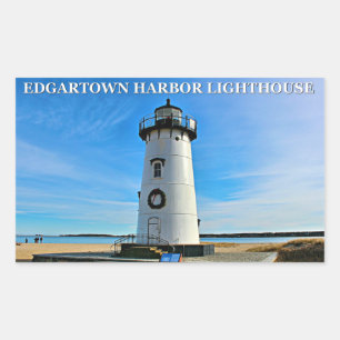 Farol do porto de Edgartown, etiquetas das MÃES