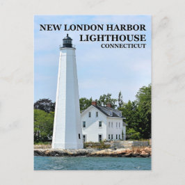 Farol do Porto de New London, Cartão Postal de Con