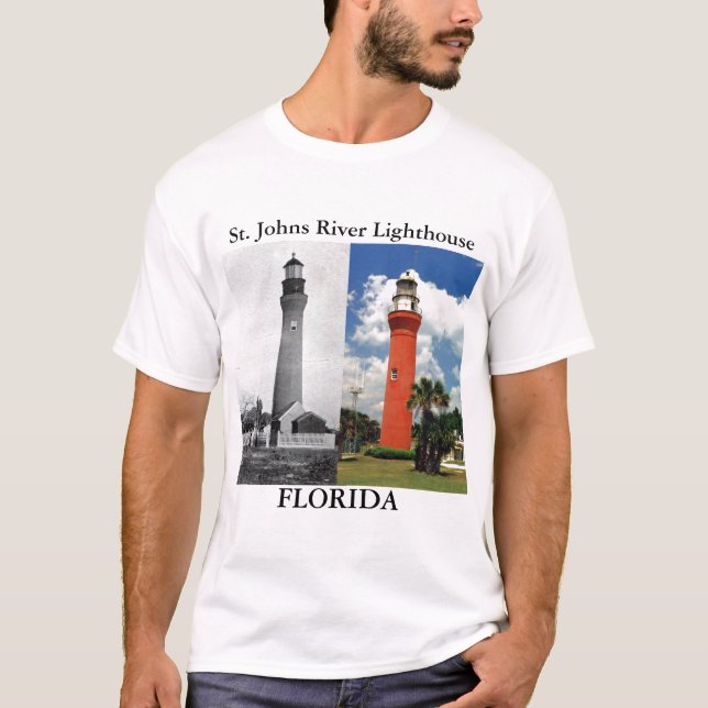 Farol do rio de St Johns, camisa de Florida (Frente)
