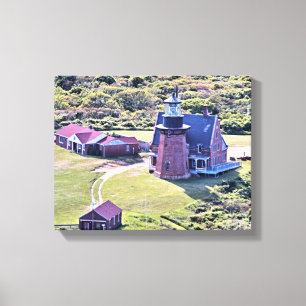 Farol do sudeste, canvas da ilha de bloco