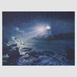 Farol e Papel Tecido Sereia