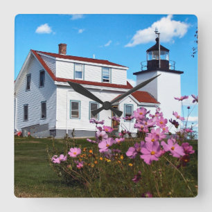 Farol Forte, Relógio Quadrado Maine