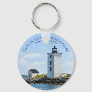 Farol holandês da ilha, Rhode - chaveiro da ilha