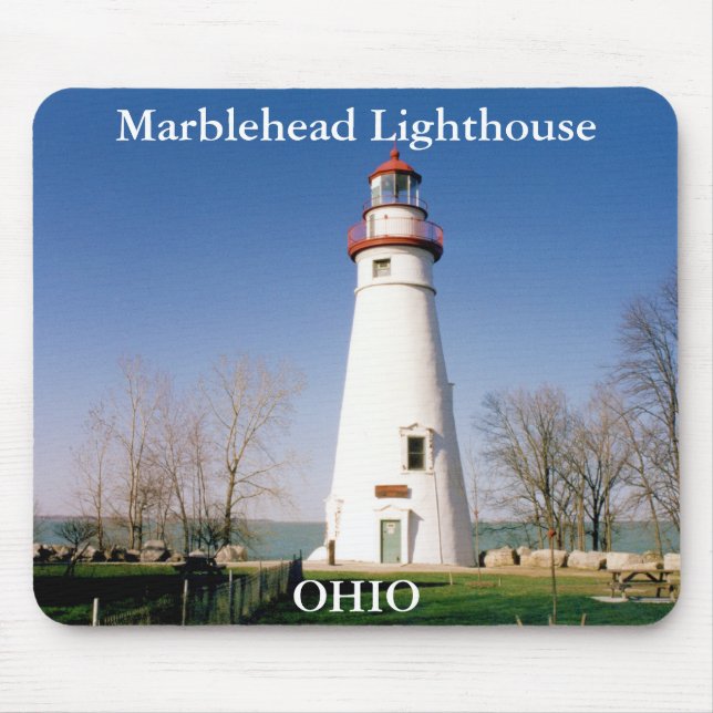 Farol Marblehead, Ohio Mousepad (Frente)