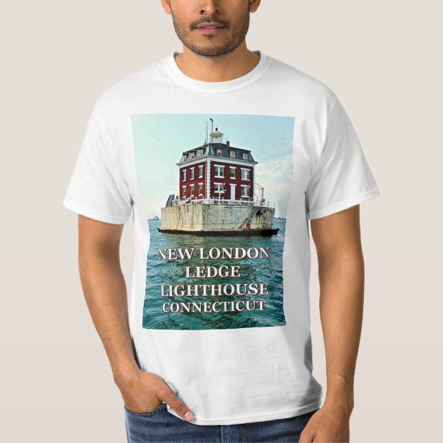 Farol novo da borda de Londres, t-shirt de (Frente)