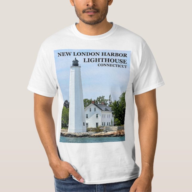 Farol novo do porto de Londres, t-shirt do CT (Frente)